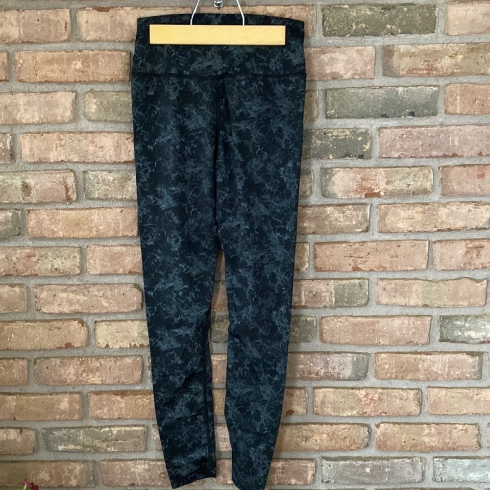 PDLeat Seamless High Waisted Leggings Large Starry Sky Black NWT